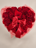 Medium Heart Box Red Roses